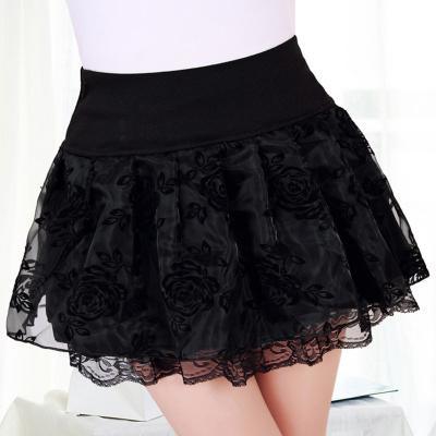 Floral Bowknot Mini Tutu Woman Skirts - TeresaCollections