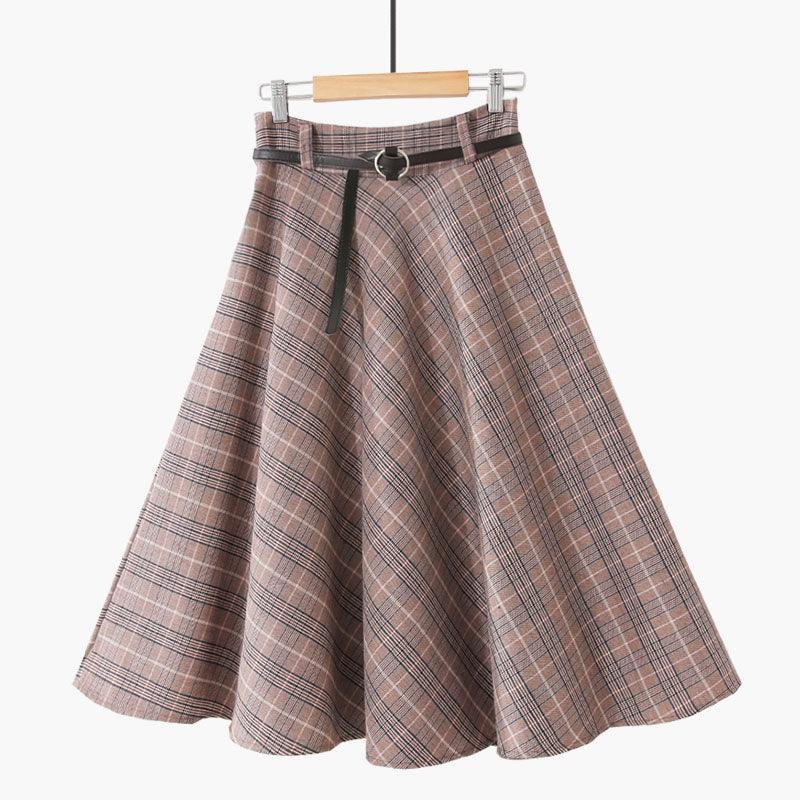 Elastic High Waist Loose Women Skirt - TeresaCollections