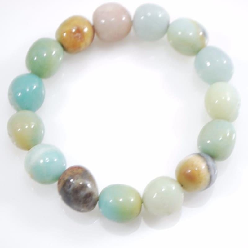 AAA Amazon Amazonite Irregular Shape Gemstone Bracelets - Handmade