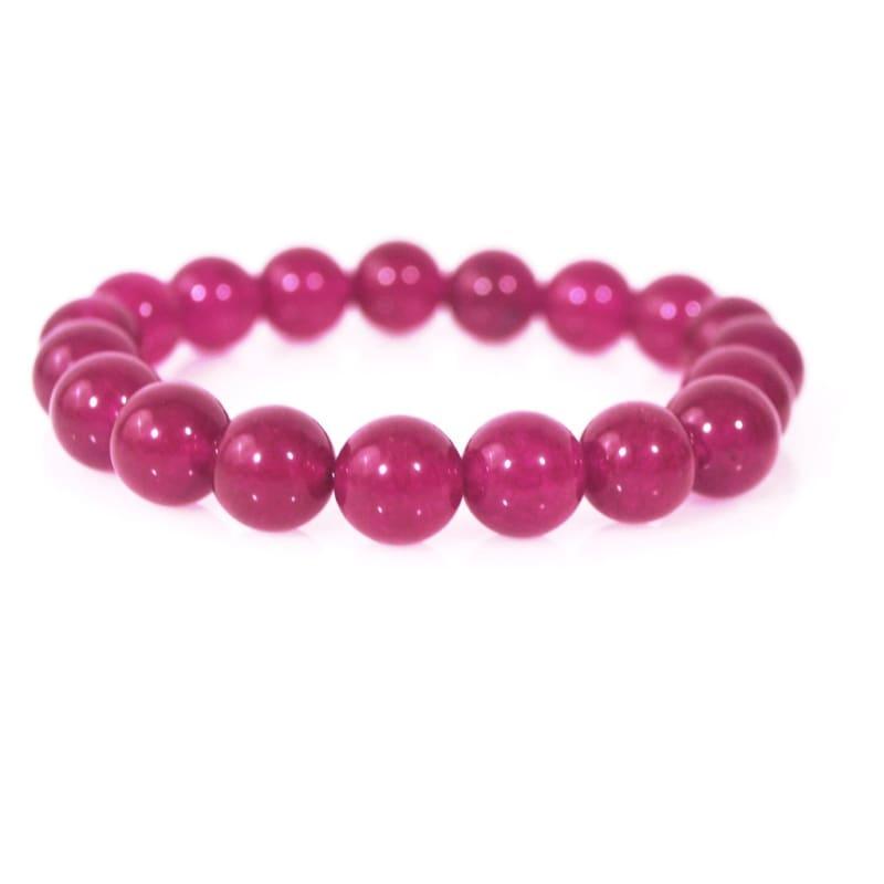 Berry Carnielan Agate Stretch Bracelets - TeresaCollections