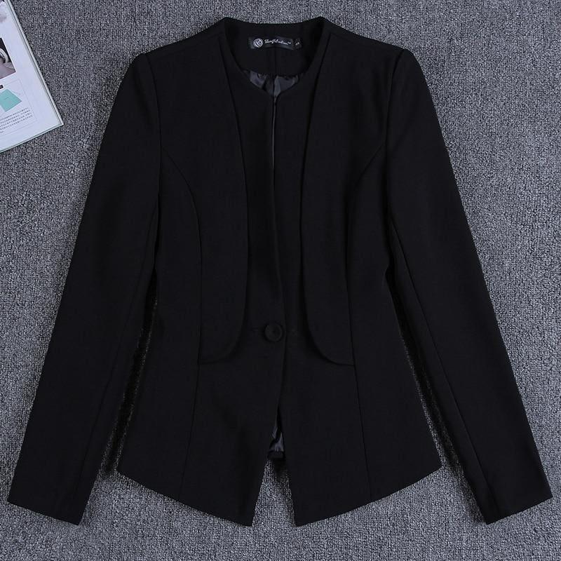 Blazer Jacket Office Lady Coat Business Formal Blazer - TeresaCollections