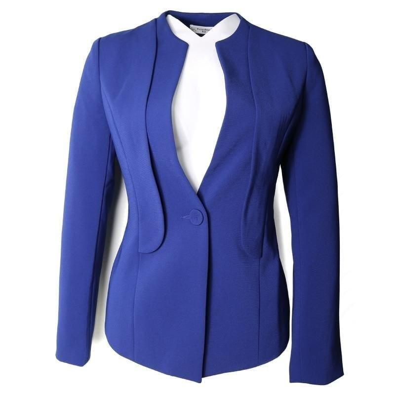 Blazer Jacket Office Lady Coat Business Formal Blazer - jackets