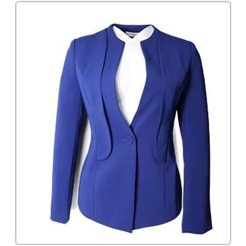 Blazer Jacket Office Lady Coat Business Formal Blazer - TeresaCollections