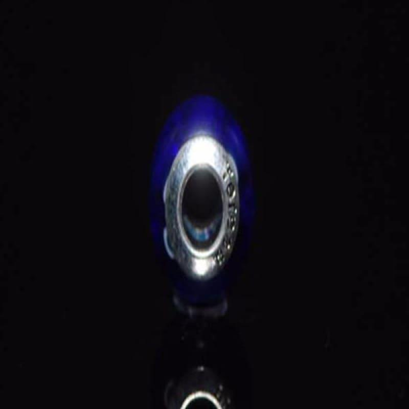 Blue Murano Glass Charm Bead - TeresaCollections