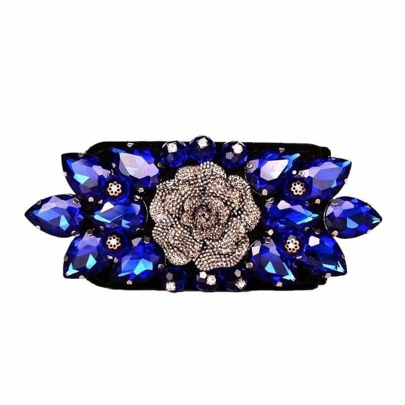 Bohemian Elastic Crystal Punk Fashion Wide Womens Belt - Belt