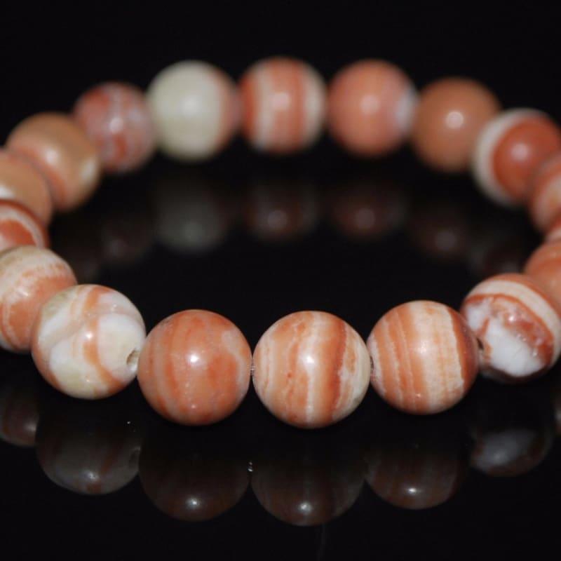 Brown Fynchenite Gemstone Unisex Bracelets - Handmade