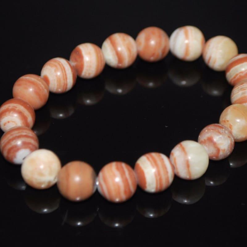 Brown Fynchenite Gemstone Unisex Bracelets - Handmade