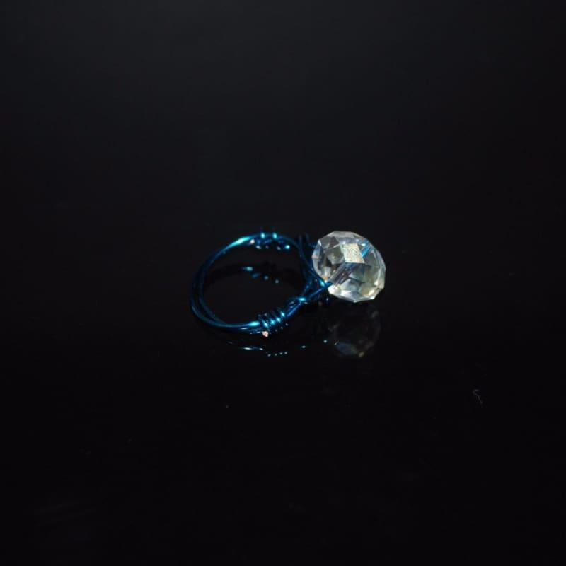 Crystal Handcrafted Womens Ring - Handmade