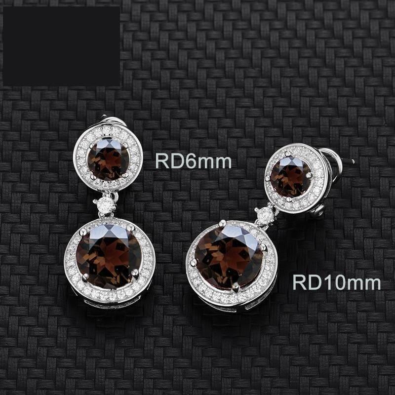 Dangle Clasp Gemstone Fine Jewelry Earrings - Earrings