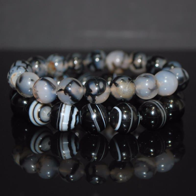 Dragon Eye Gemstone Mens and Womens Bracelets - Handmade