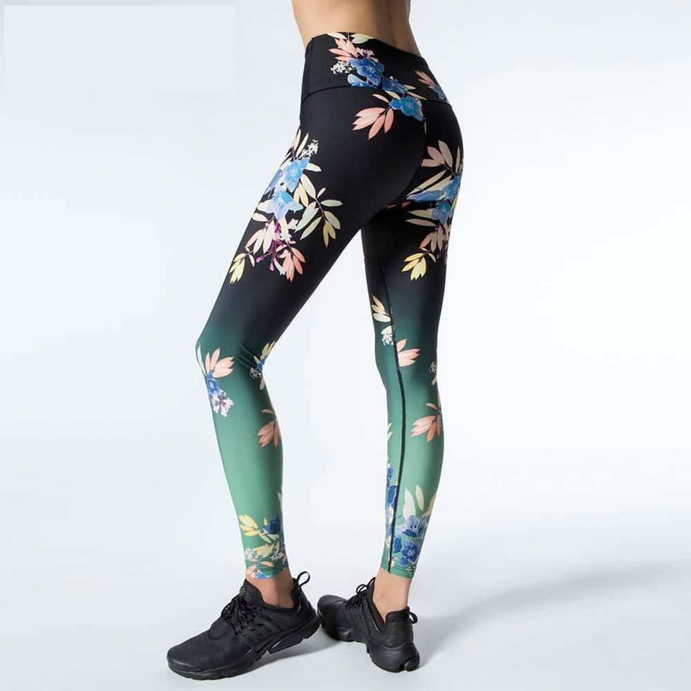 Fit Printing Gym Leggings - TeresaCollections