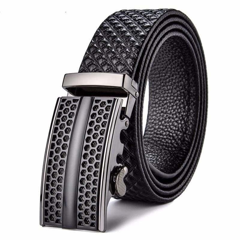 Genuine Leather Belt Men Luxury Brand Mens Dress Belts - belts