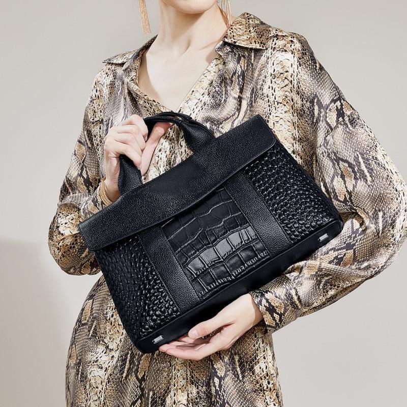 Genuine leather Luxury Handbag - TeresaCollections