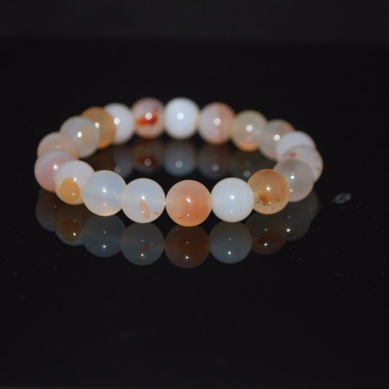 Genuine Natural Agate Gemstone Men's / Women Bracelets - TeresaCollections