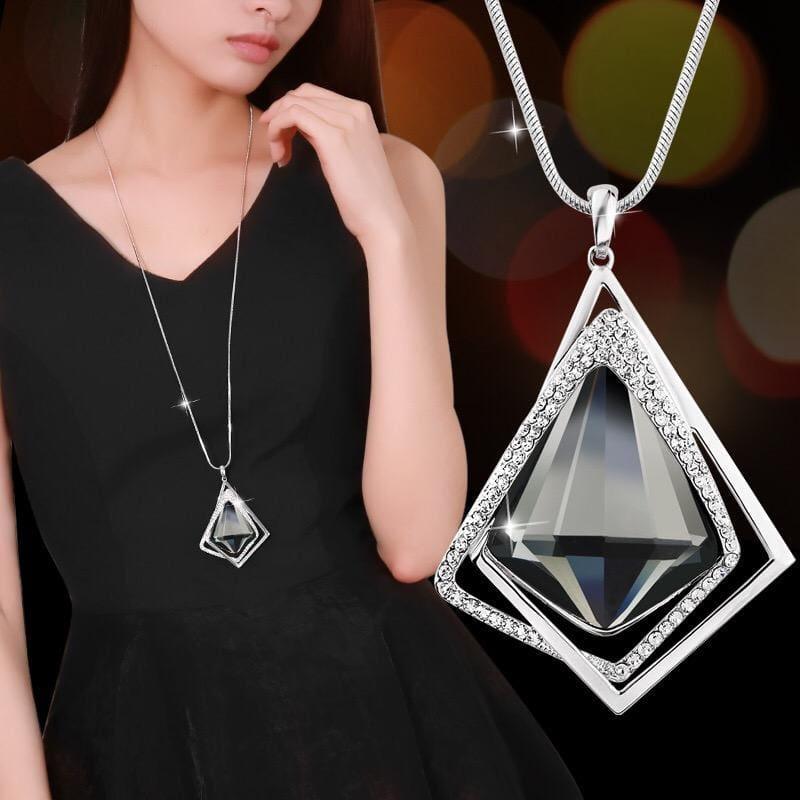 Geometric Statement Long Necklaces & Pendants - Geometric - necklace