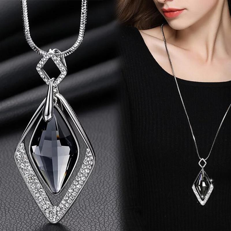 Geometric Statement Long Necklaces & Pendants - necklace