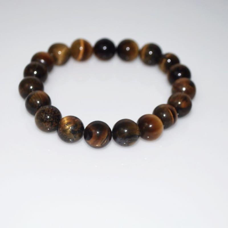 Golden Brown Tiger Eye Mens Bracelets - Handmade