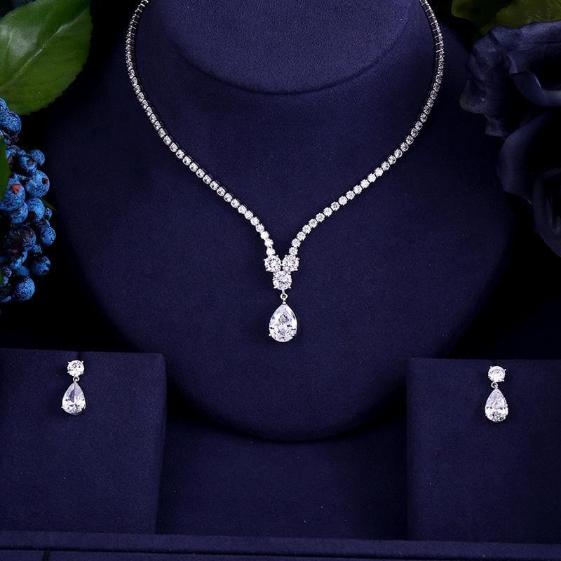 High Quality AAA Zircon WaterJewelry Set - Jewelry set