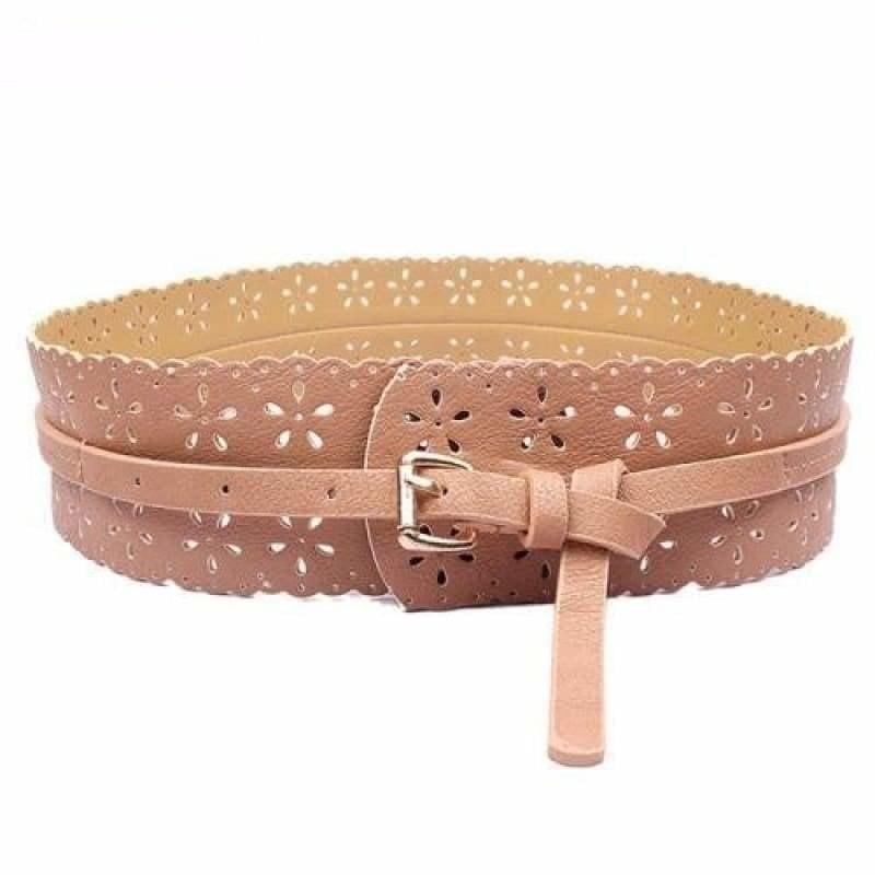 Hollow Flower Waist Belt - F - Belt