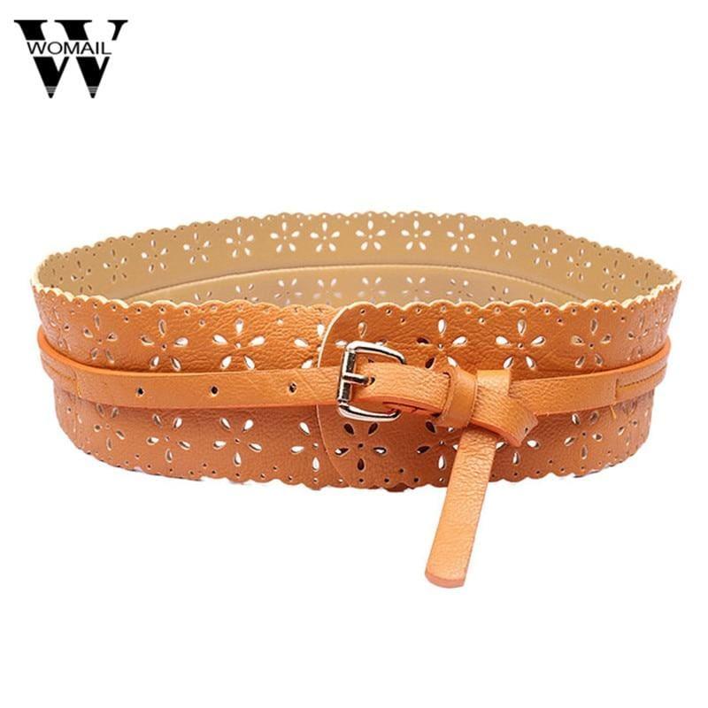 Hollow Flower Waist Belt - Belt