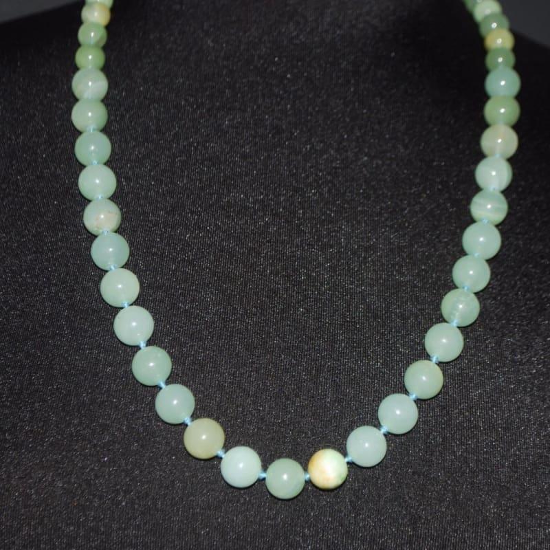 Jungle Green Genuine Jade Stone Necklace - TeresaCollections