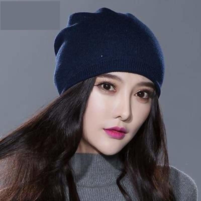 Knitted Wool Beanies Casual Outdoor Ski Hats - 02 / ONE SIZE - Hats