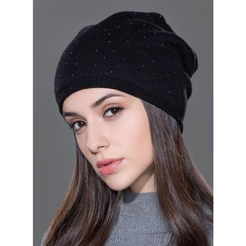 Knitted Wool Beanies Casual Outdoor Ski Hats - Hats