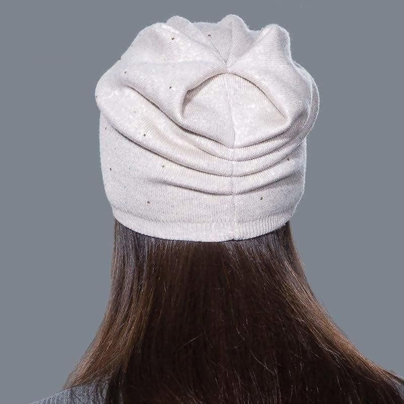 Knitted Wool Beanies Casual Outdoor Ski Hats - Hats