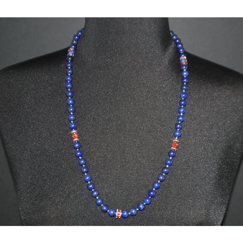 Lapis Blue Women's Necklace - TeresaCollections