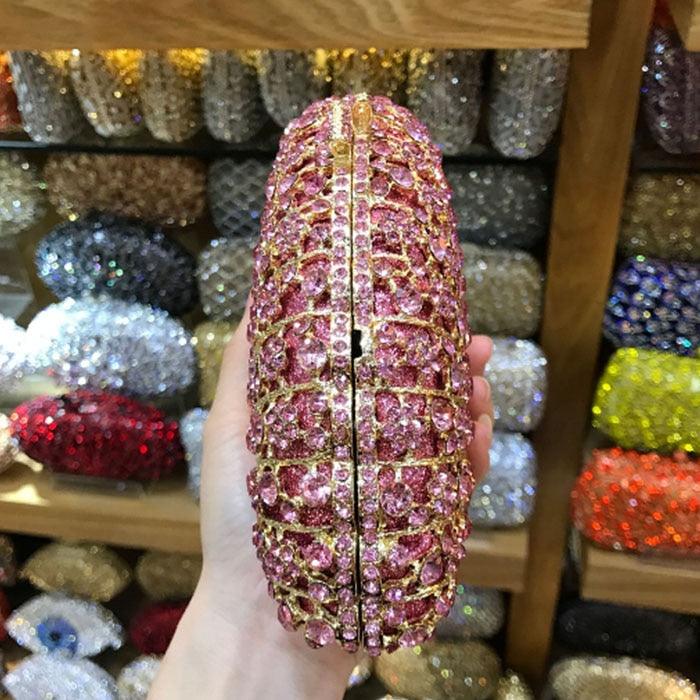 Crystal Cocktail Clutch Evening Bag - TeresaCollections