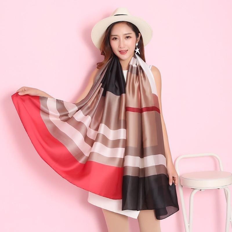 Luxury Shawls and Wraps Long Scarf - TeresaCollections