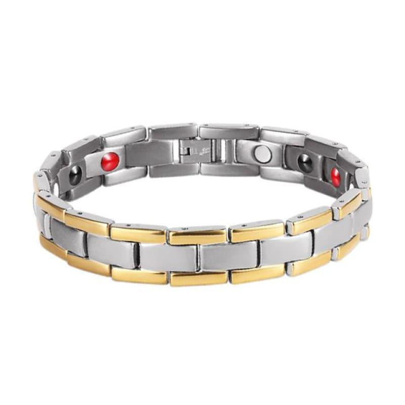 Magnetic Stainless Steel Mens Bracelets - 10242 - Men