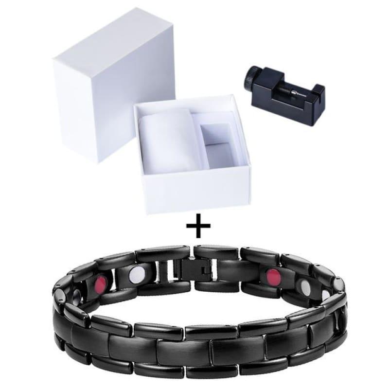 Magnetic Stainless Steel Mens Bracelets - Men