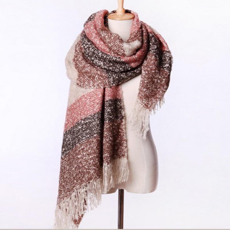 Mohair Warm Fashion Scarf - Scarf