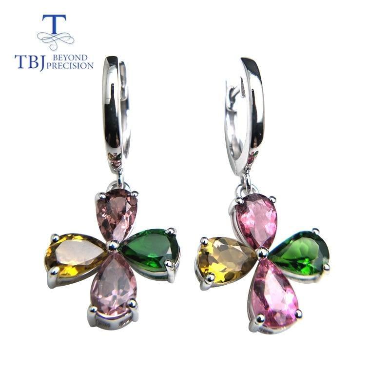 New 2019 Design 925 Silver Sterling Gemstone Earrings - earrings