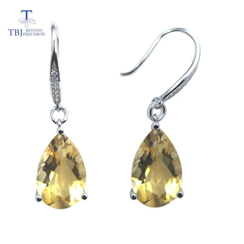 New 2019 Design 925 Silver Sterling Gemstone Earrings - earrings