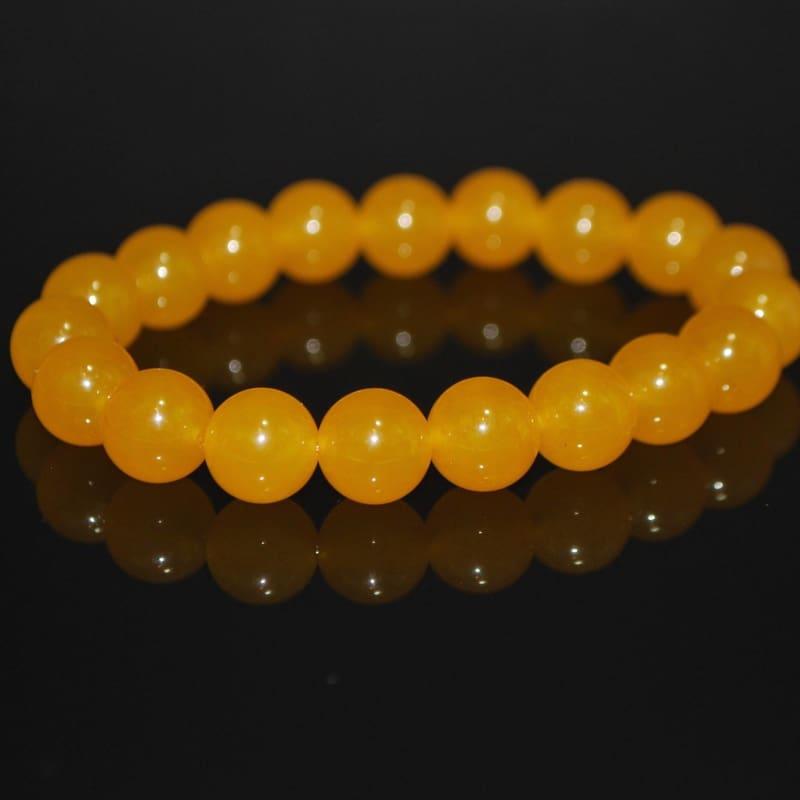 Orange Carnelian Gemstone Bracelets - Handmade