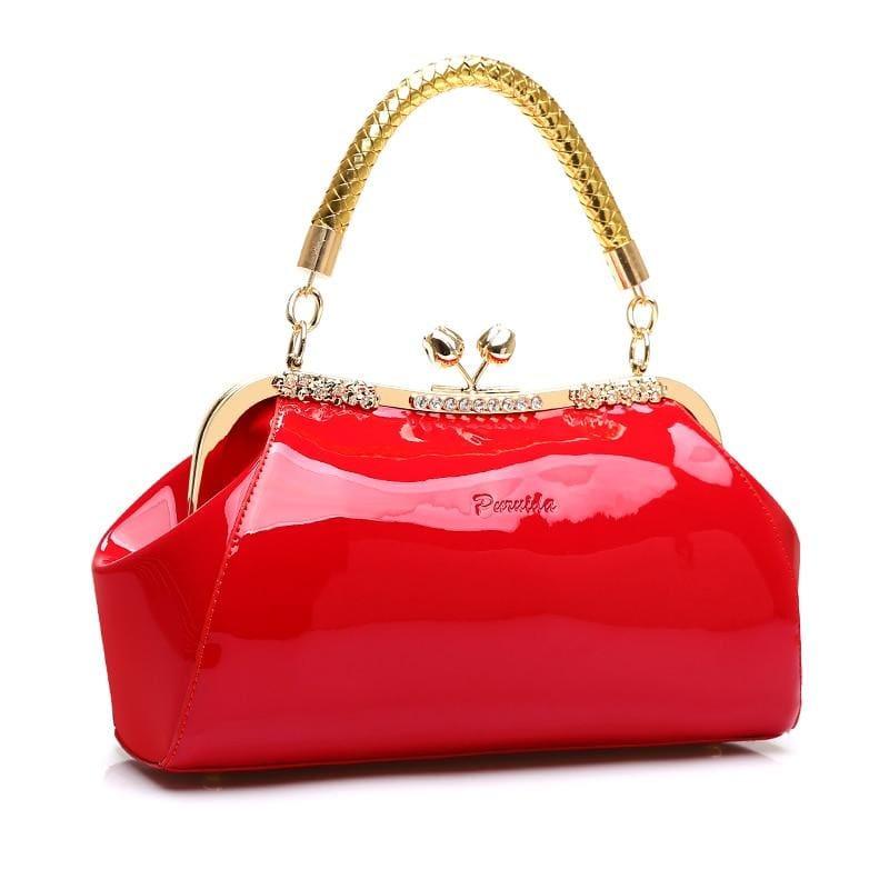 Patent Leather Women Designer Handbag - HandBag