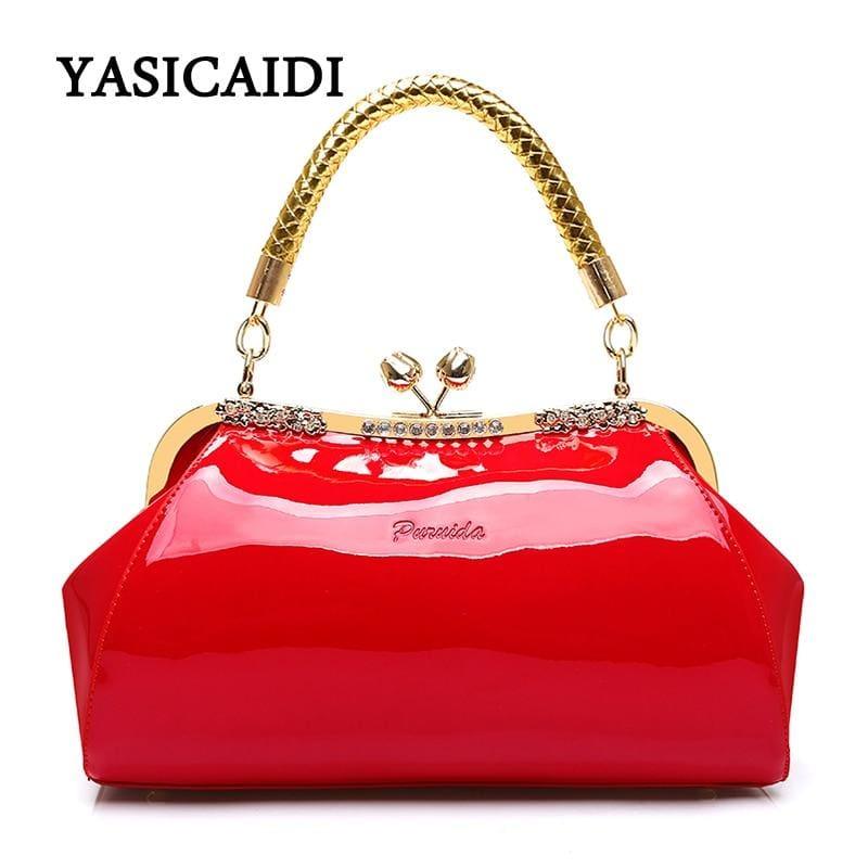 Patent Leather Women Designer Handbag - HandBag