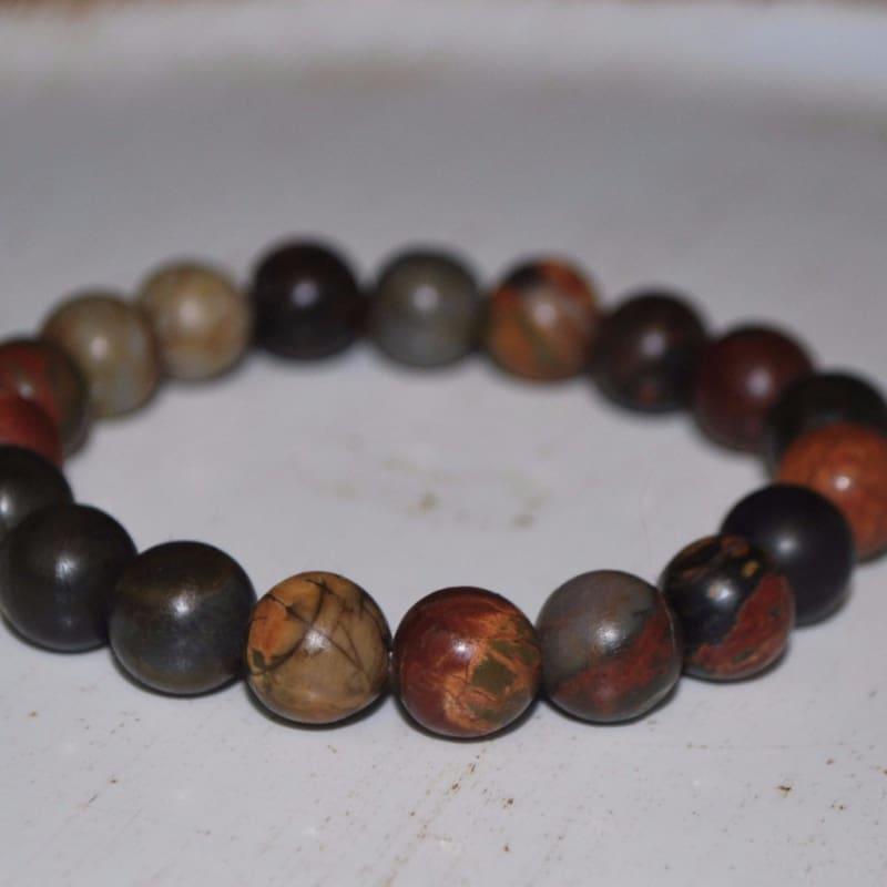 Picasso Jasper Gemstone Bracelets - Handmade