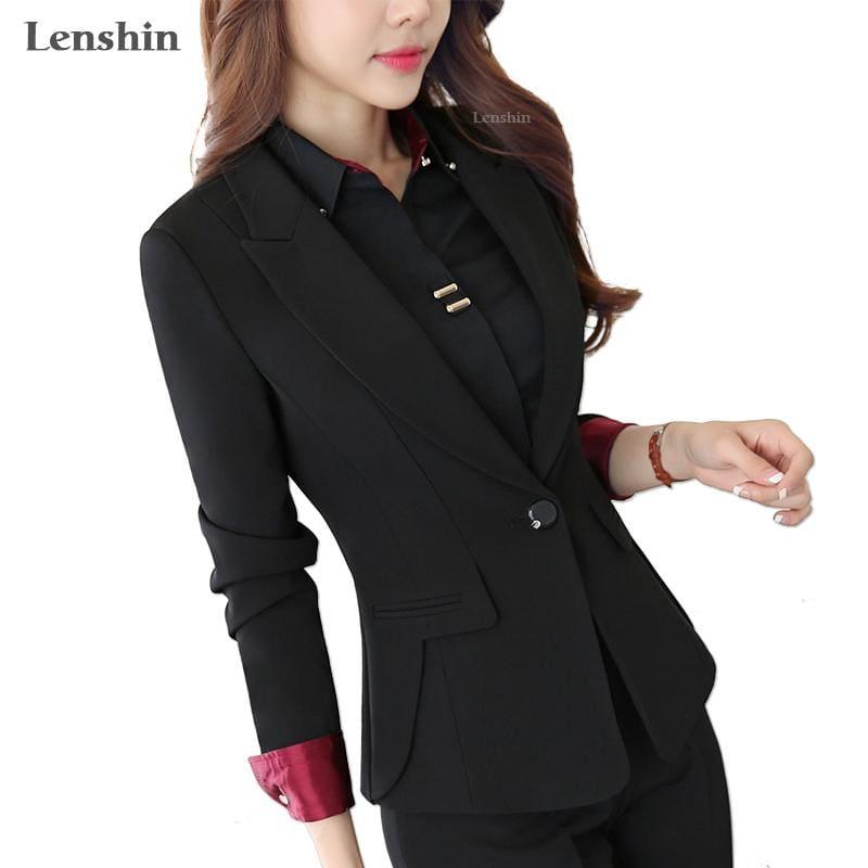 Professional Business Jacket For Women Work Wear Blazer - Jackets