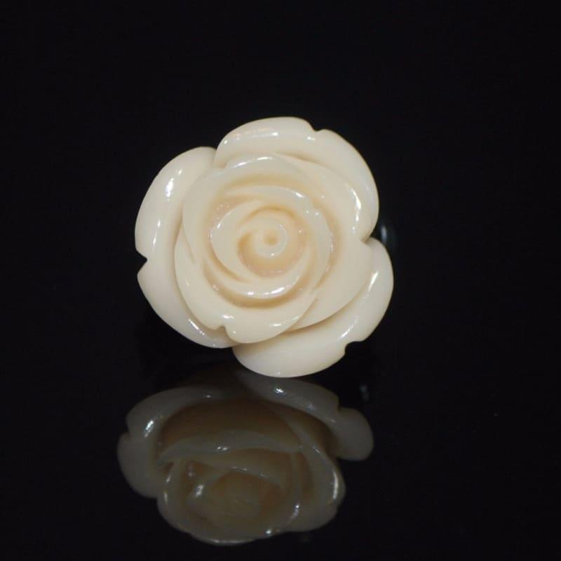 Rose Petal Custom Handmade Wire Ring - Ring