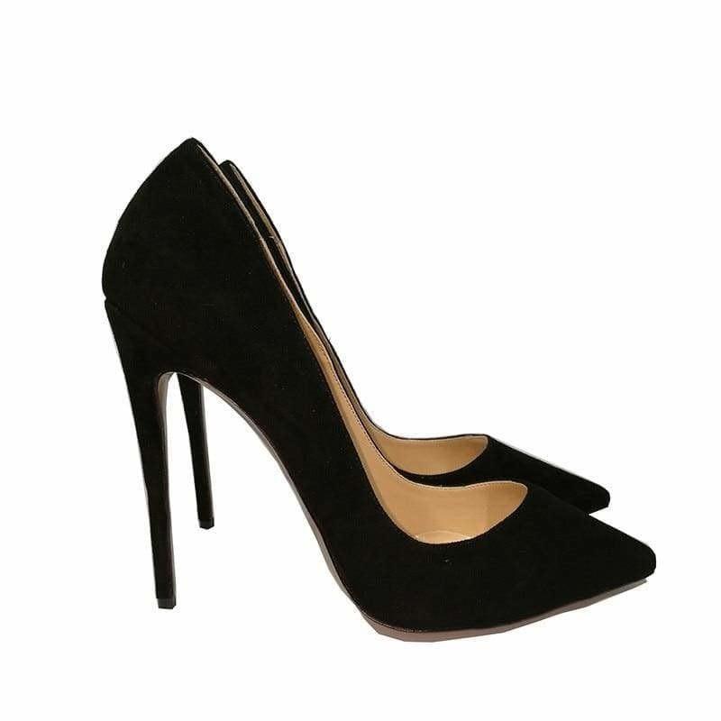 Suede Leather Footwear Women Pumps - Pumps