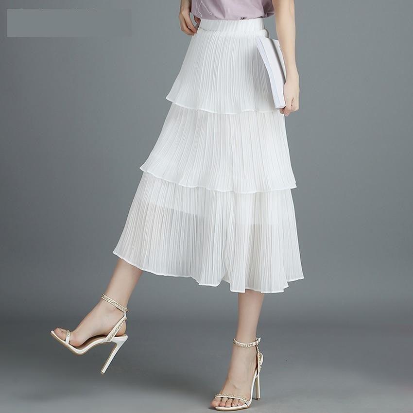 Summer Casual Dot Bud Lace Skirt - TeresaCollections