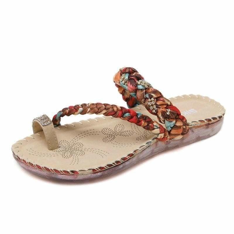 Summer Flip Flops Thong Gladiator Sandal - sandals