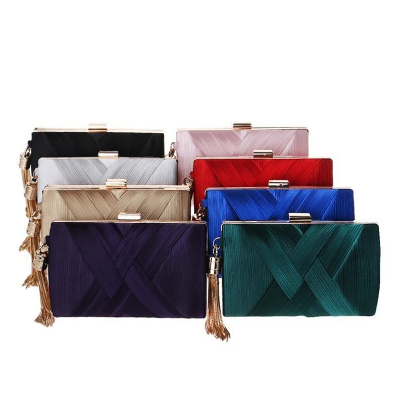 Tassel Day Clutch Bag - Clutch