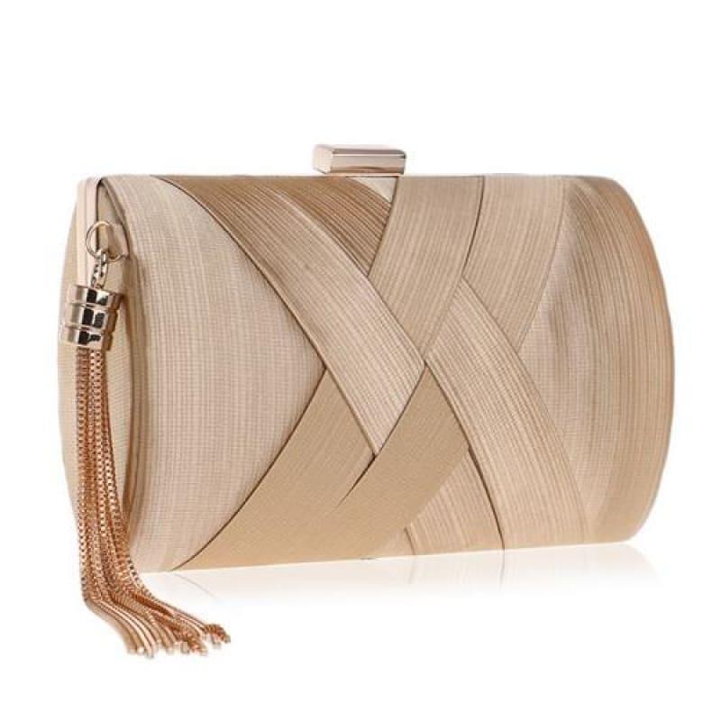 Tassel Day Clutch Bag - Ym1215Gold - Clutch