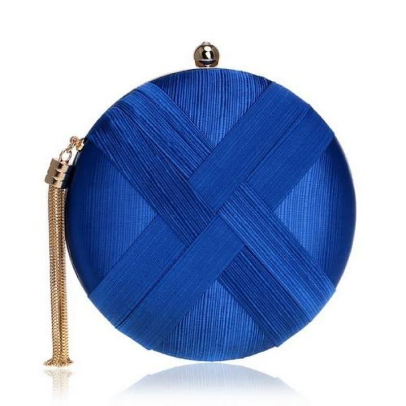 Tassel Day Clutch Bag - Ym1225Blue - Clutch