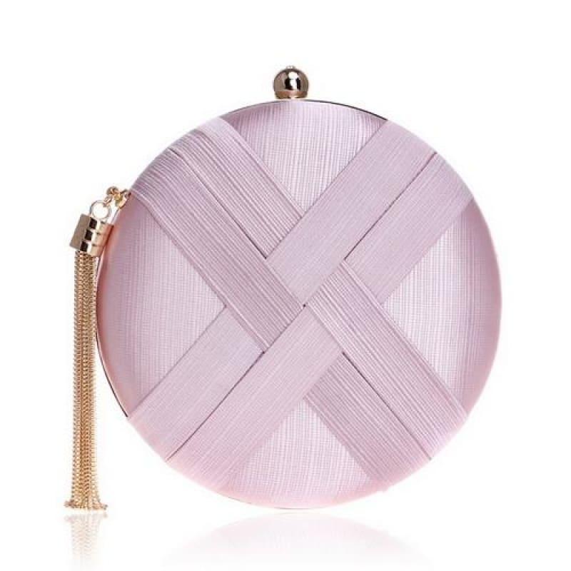 Tassel Day Clutch Bag - Ym1225Pink - Clutch