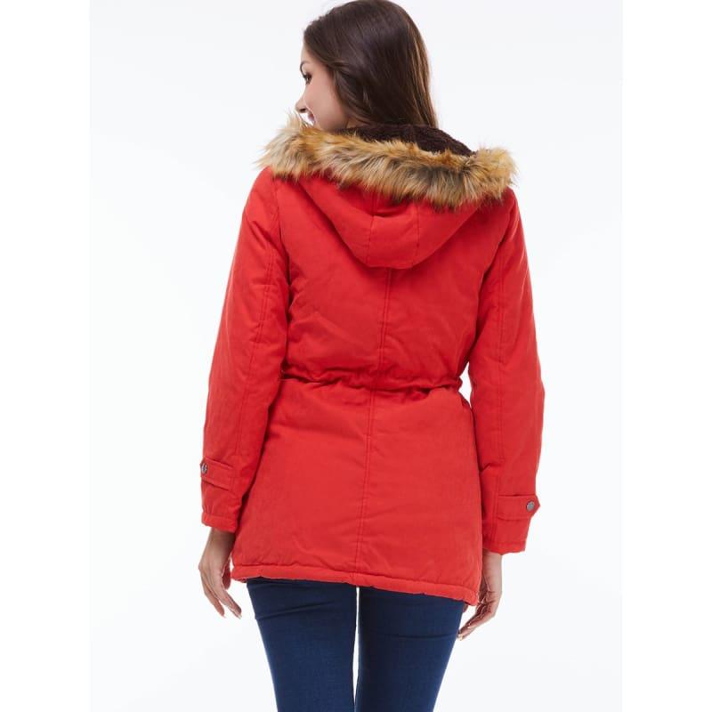 Thick Cotton Parkas Female Women Winter Coat - Coats